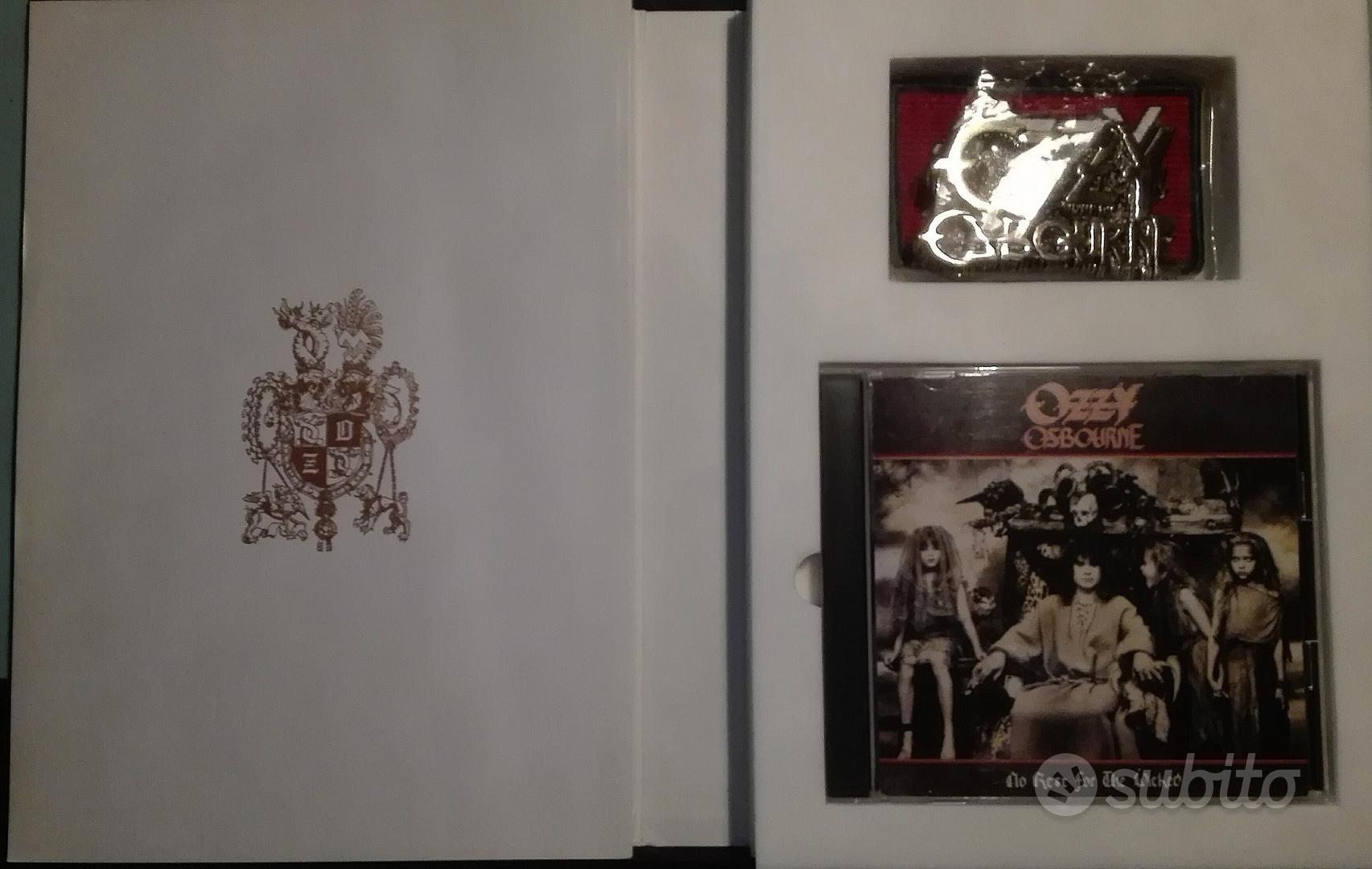 OZZY OSBOURNE BIBLE OF OZZ VINTAGE JAPAN ONLY BOX - Collezionismo