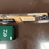 Canna Daiwa Wise stream + Daiwa Silver creek 2000