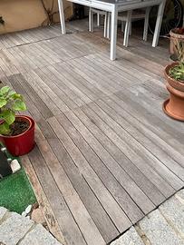 Pavimento in legno per esterni
