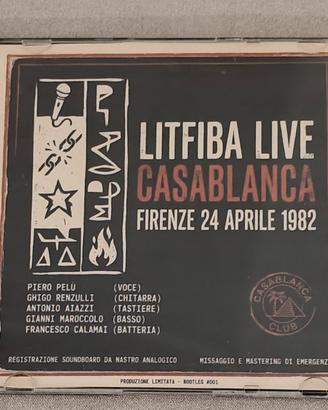 Litfiba live Casablanca 1982