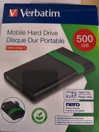 hard disk verbatim 500 gb