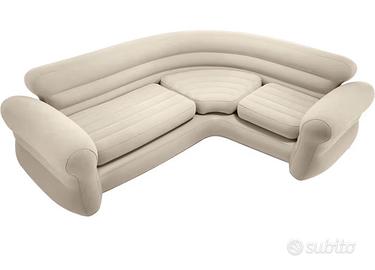 Intex 68575NP Sofà Gonfiabile Angolare Beige