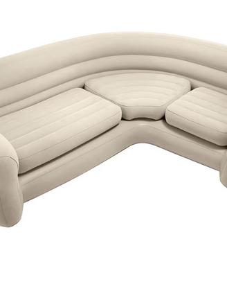 Intex 68575NP Sofà Gonfiabile Angolare Beige