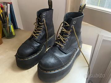 Dr. Martens platform di pelle 1460 Pascal Max