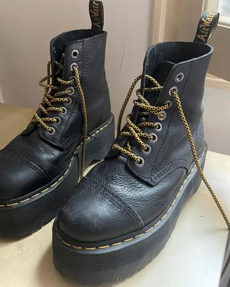 Dr. Martens platform di pelle 1460 Pascal Max