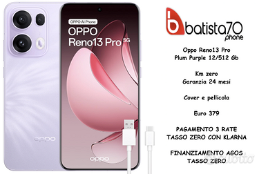 Oppo Reno13 Pro Plume Purple 12/512 Gb