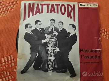 45 giri I Mattatori - Passione / T'Aspetto 1961