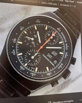 Orologio Porsche desing cronograph top gun