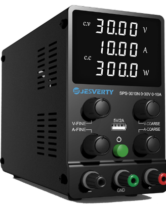 alimentatore da laboratorio, (30 V, 10 A), 5 V/2 A