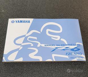USO E MANUTENZIONE MANUALE (IN FRANCESE) YAMAHA FZ
