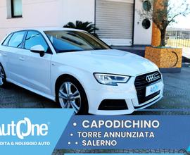 AUDI A3 SPB 30 1.0 TFSI 116CV AUT. S TRONIC S LINE