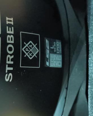 CASCO MOTO LS2 STROBE II Modulare TG L 59/60 nero