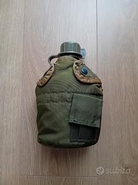 Borraccia militare con copertura imbottita 
