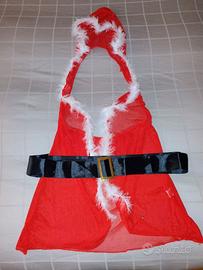 Completino sexy natalizio con campanelle 2 pezzi