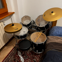 Batteria acustica - DB Percussion - pelli REMO