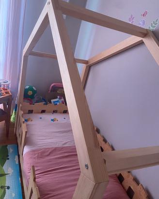 Letto a capanna 70x140