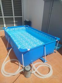 piscina per esterno completa di accessori