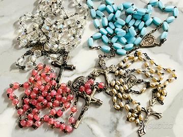 Lotto collane rosari antichi