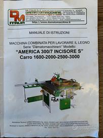 Macchina combinata per la lavorazione del legno a