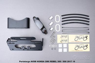 Portatarga AVDB HONDA CMX REBEL 300 / 500 2017 19