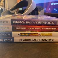 Lotto videogiochi PS4-PS5