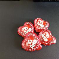 4 portachiavi Cuore "Ti amo"