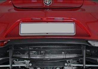 Alfa 4C 1750 TBI Posteriore INOX Doppio 2x100mm