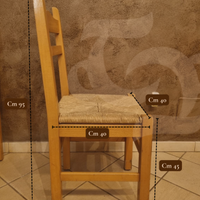 Sedie in legno da interno ristorante - bar