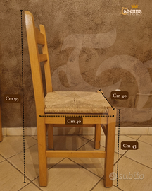 Sedie in legno da interno ristorante - bar