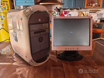 Powermac G4 apple e monitor 