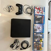 PlayStation 4 con giochi