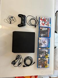 PlayStation 4 con giochi