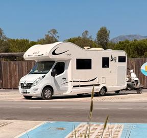 Camper katamarano 9 mandardato omologato 7 posti