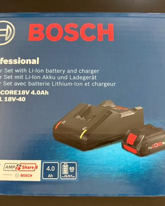 BATTERIA + CARICABATTERIA BOSCH PROCORE