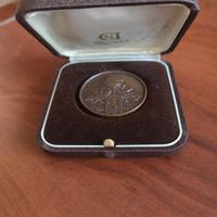 MEDAGLIA  ESPOSIZIONE DIDATTICA 1869 TORINO
