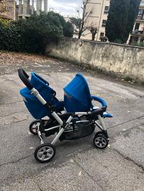 jané matrix gemellare passeggino trio