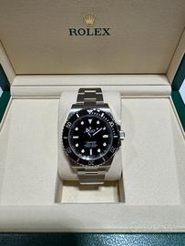 Rolex Submariner 124060 nuovo 08/2026 pellicole