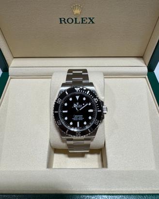 Rolex Submariner 124060 nuovo 08/2026 pellicole