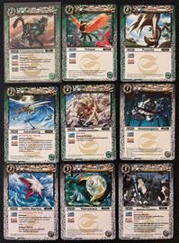 Lotto 15 carte battle spirits mazzo diamante puro