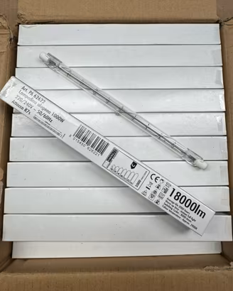 Lampadine alogene 1000w R7s 189mm - nuove