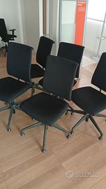 sedie girevoli alza e bassa 