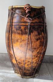 Dholak Indiano Originale - Tamburo a doppia pelle