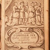 Terenzio comoedia sex Rotterdam 1702