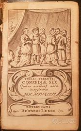 Terenzio comoedia sex Rotterdam 1702