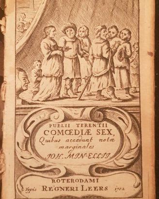 Terenzio comoedia sex Rotterdam 1702