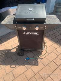 Barbecue Campingaz a gas con pietra lavica