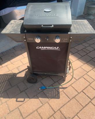 Barbecue Campingaz a gas con pietra lavica