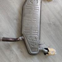 MARMITTA TERMINALE SCARICO FIAT 500 595 ABARTH