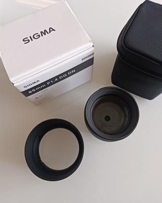 Sony: obiettivo Sigma 85 mm f/1.4 DG DN Art