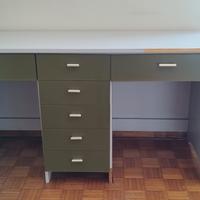 Scrivania doppia vintage 